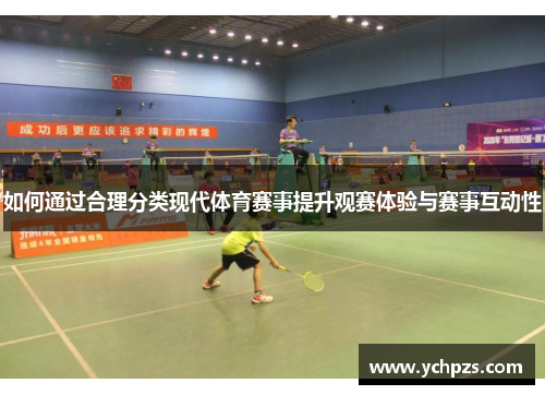 如何通过合理分类现代体育赛事提升观赛体验与赛事互动性